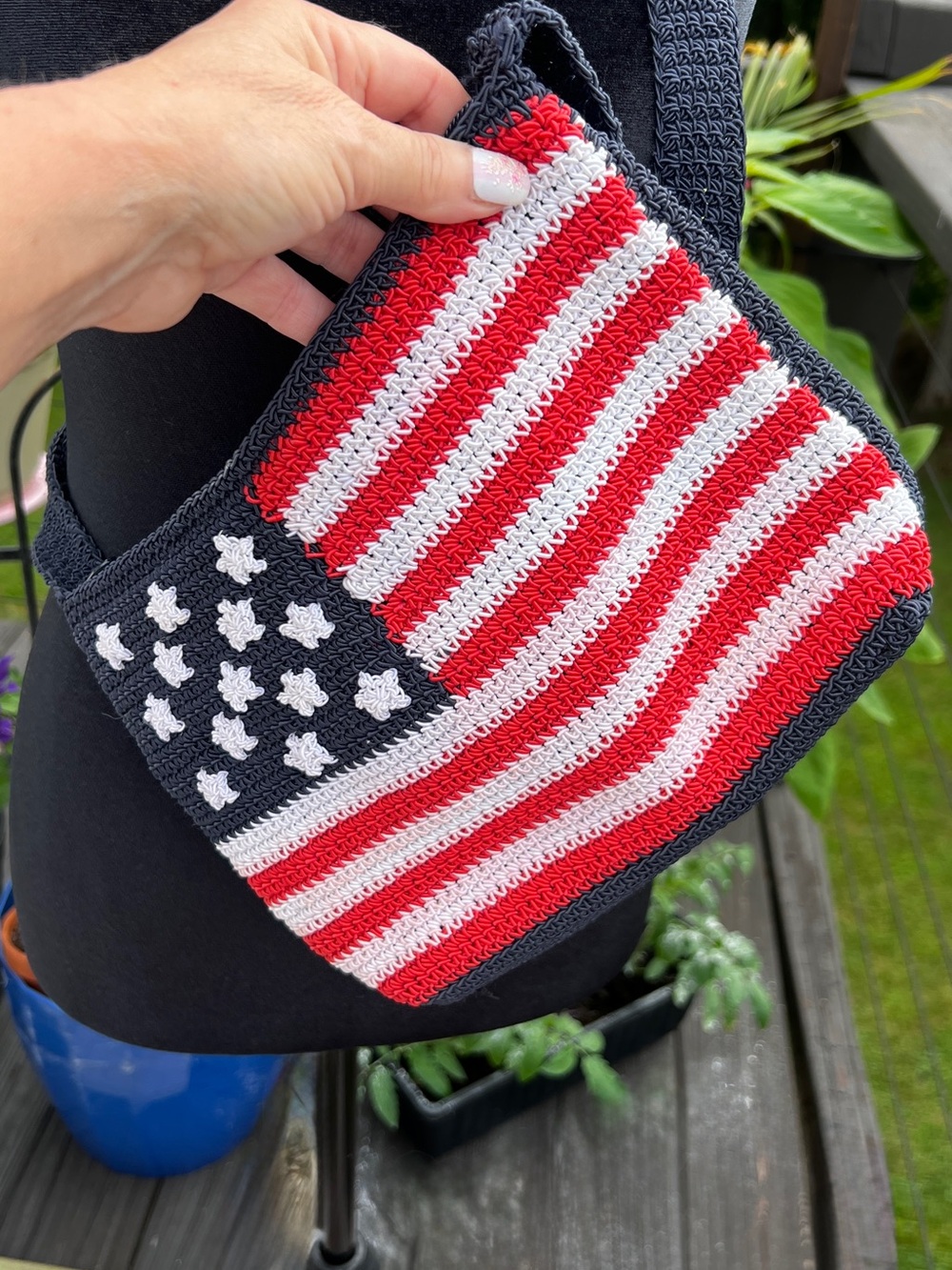 ❤️🤍💙 Brand new American flag crossbody purse fun bag! - Picture 2 of 11